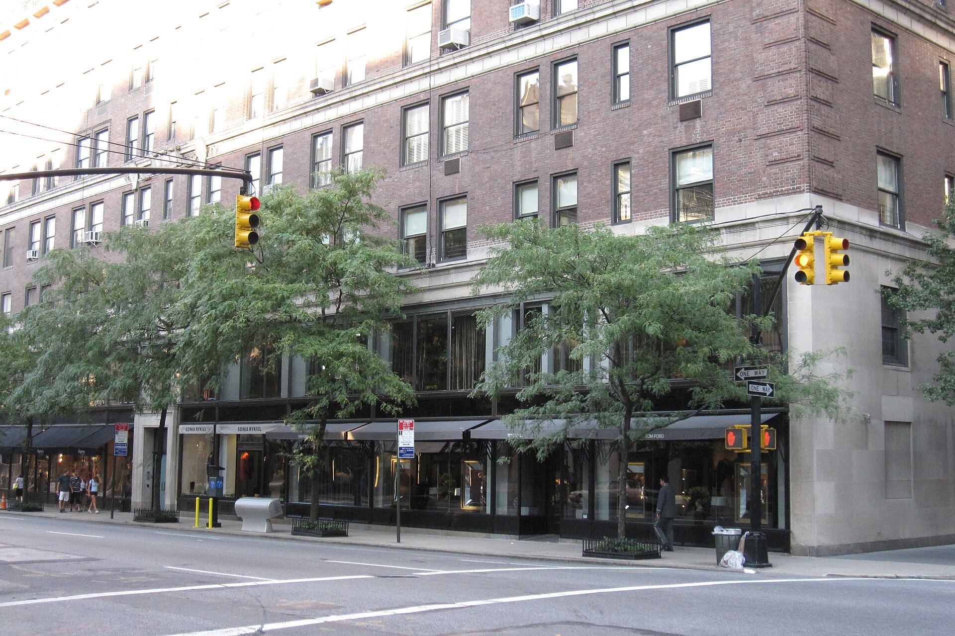 Tom Ford Madison Avenue, New York, at night